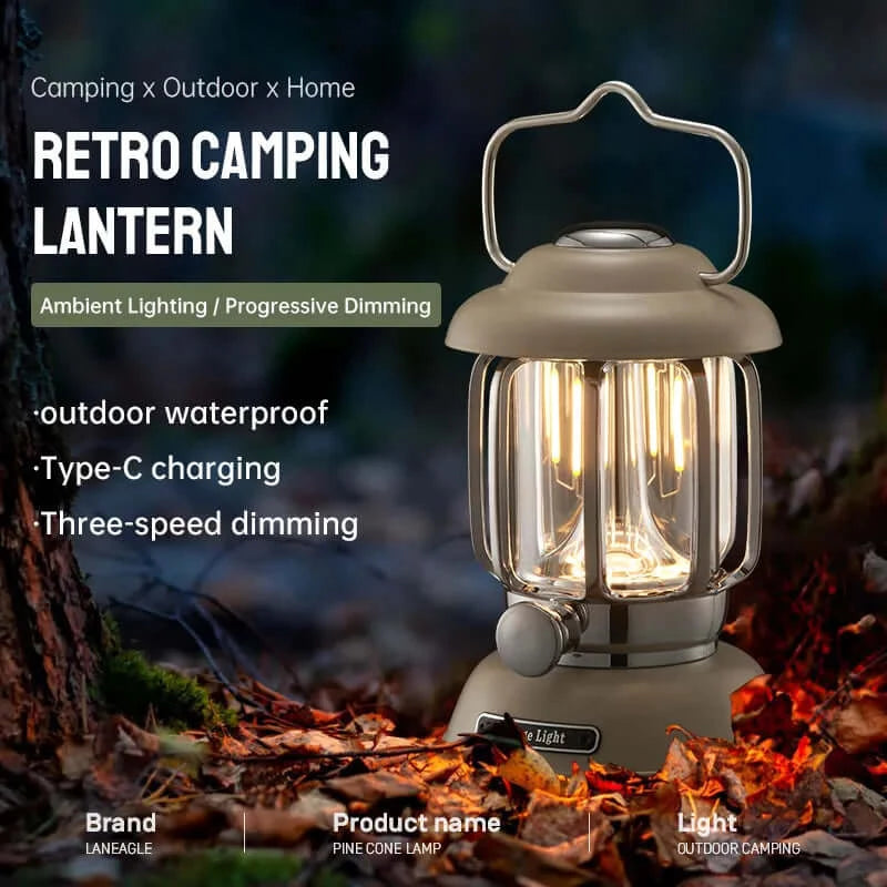Portable Retro Camping Lamp – KawayMigi