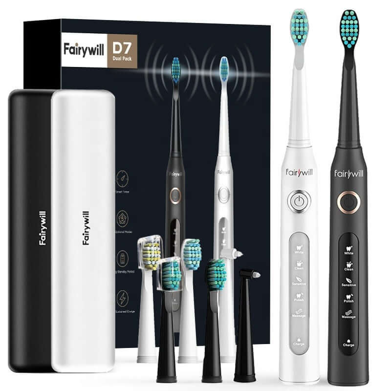 Fairywill Dual Sonic Electric Toothbrushes