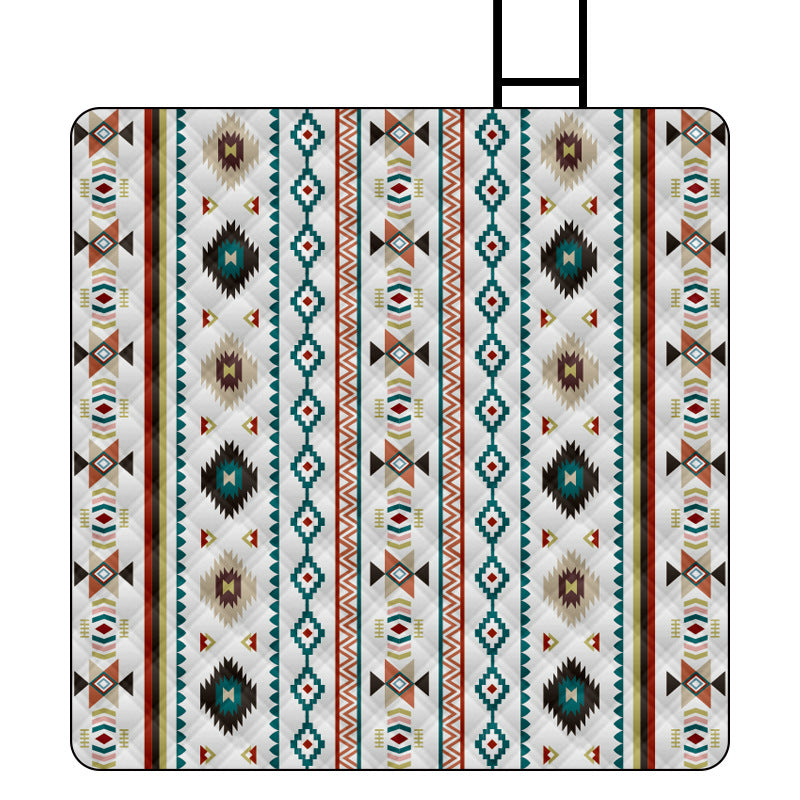 (نقشة 2) 2m x 2m مفرش رحلات مبطن مقاوم للماء