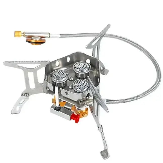 camping gas hob Mini Windproof Camping Gas Stove (3 Core)