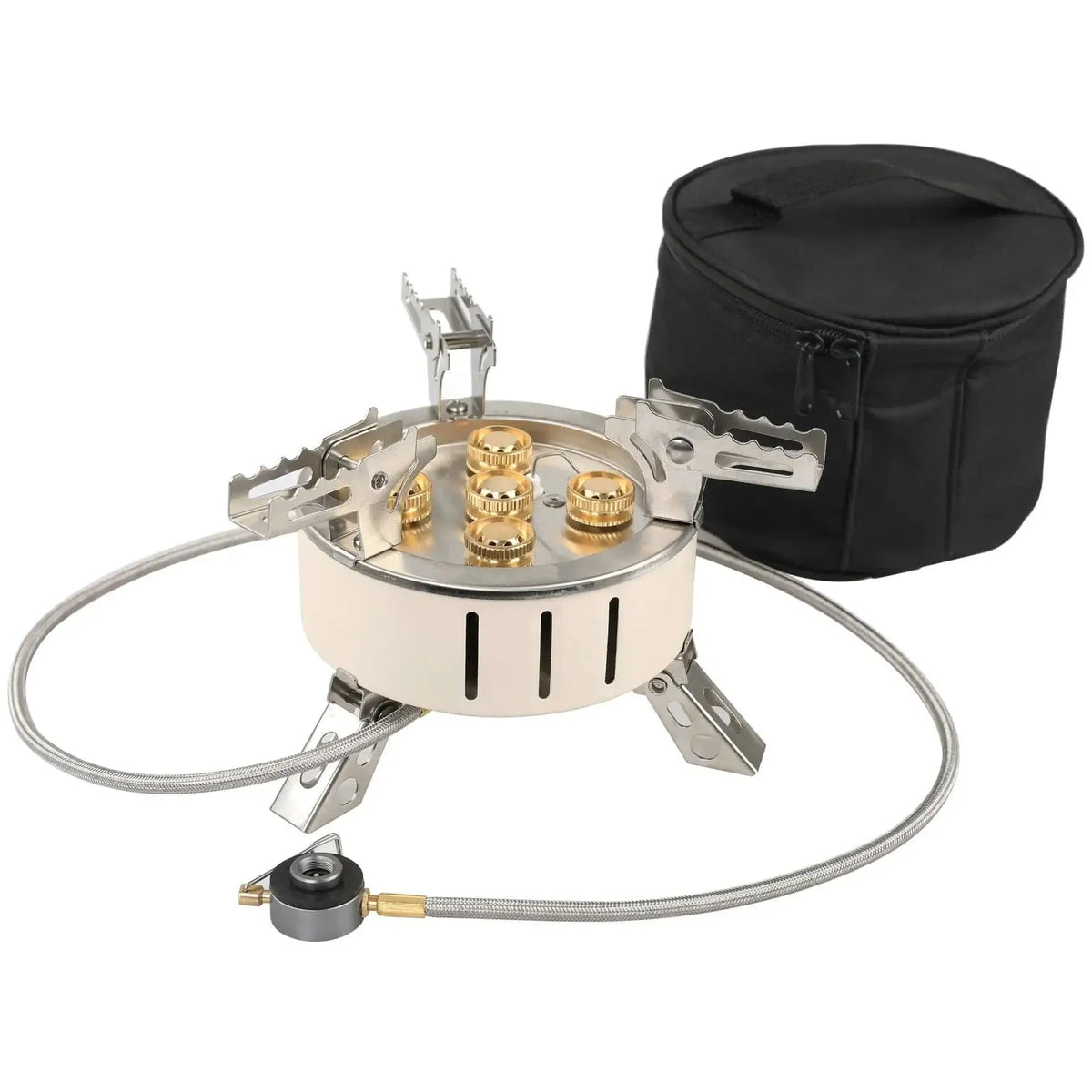 5-Burner Camping Gas Stove with Bag – view 2