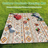 Waterproof Camping Padded Mat 2m x 2m (Pattern 3)
