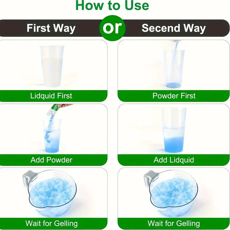 Portable Toilet Waste Gel Packs