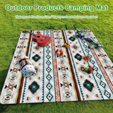 Waterproof Camping Padded Mat 2m x 2m (Pattern 2)