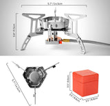 Mini Windproof Camping Gas Stove (1 Core)