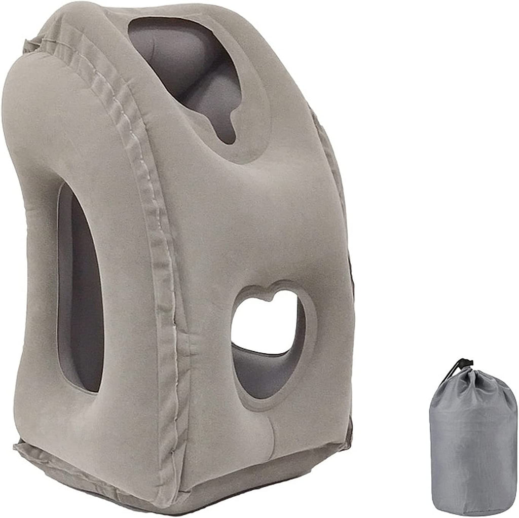 Head Support Plane Ride Inflatable Head Support Pillow for Airplane