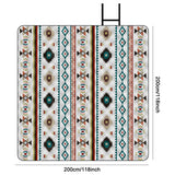 Waterproof Camping Padded Mat 2m x 2m (Pattern 2)