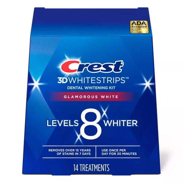 Crest 3D White Whitestrip Teeth Whitening Kit (Glamorous White)