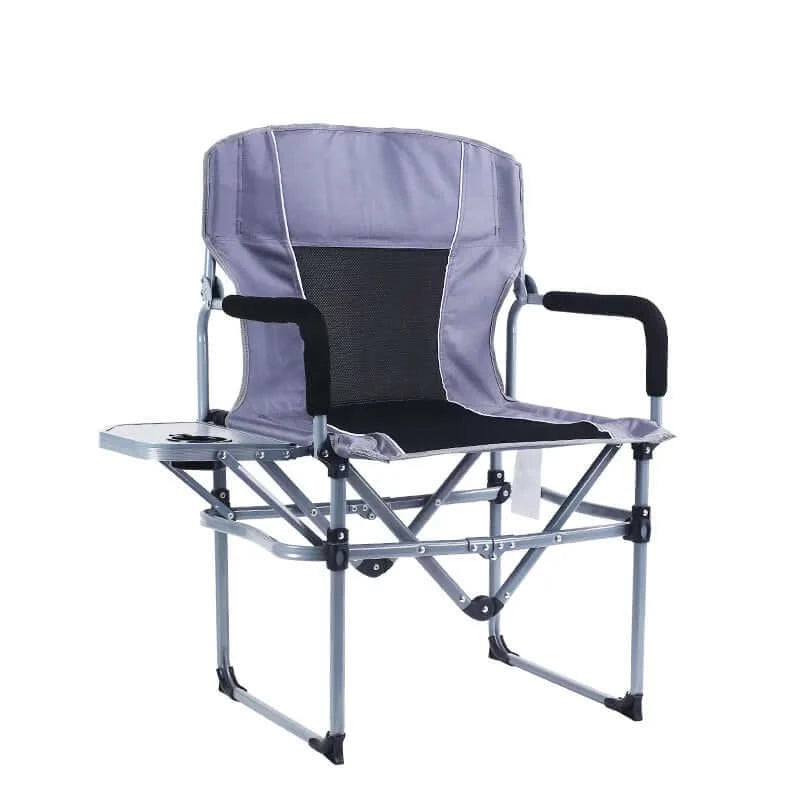 Folding Camping Chair with Side Table