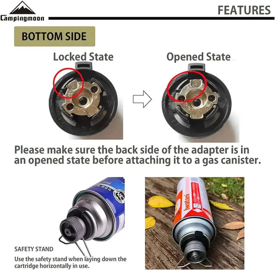 Campingmoon Gas Adapter Z10