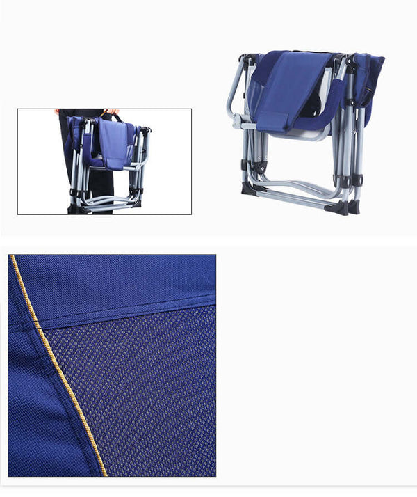 Folding Camping Chair with Side Table