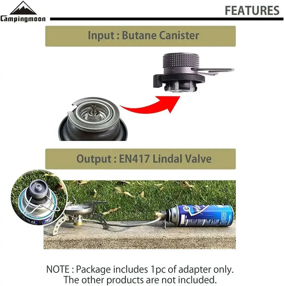 Campingmoon Gas Adapter Z10