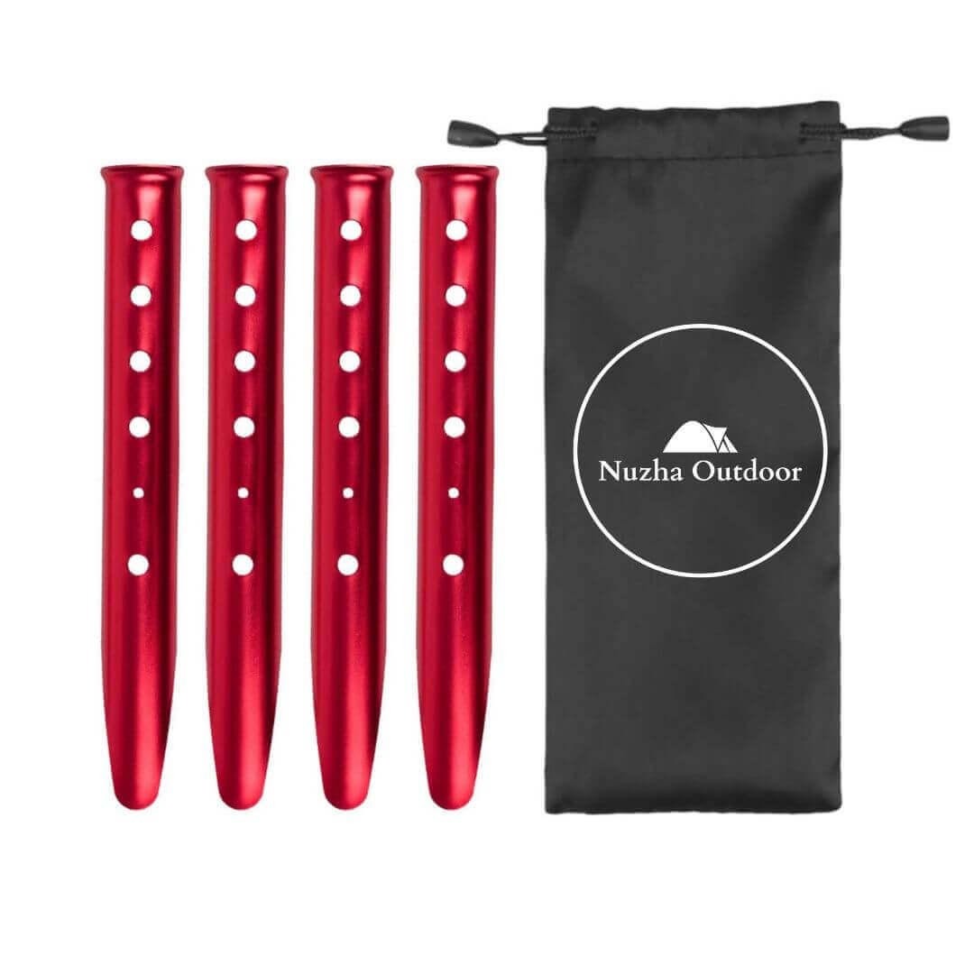 Camping Heavy Duty Tent Stakes 31cm (4 Pack)