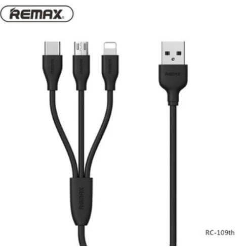 Remax Suda Series Charging Cable 3 in 1- RC-109th - Neshtary نشتري