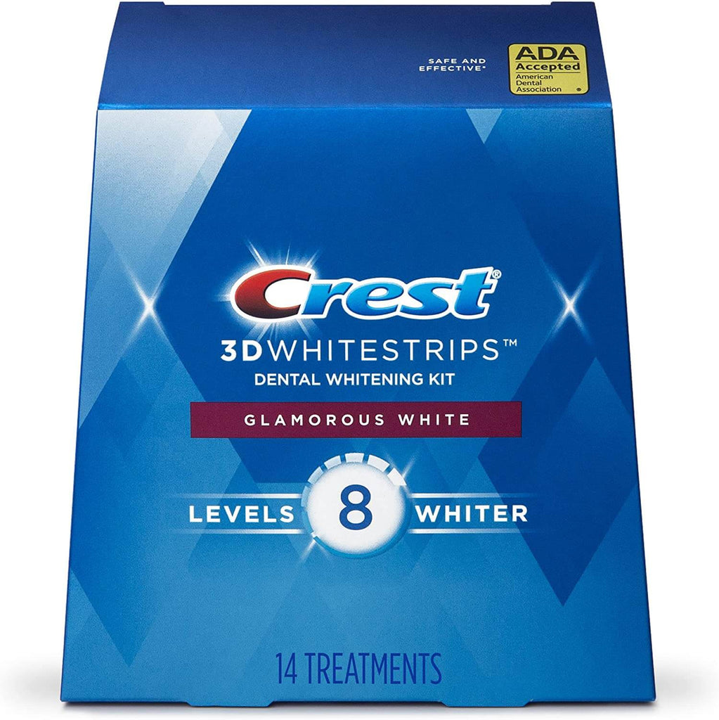 Crest 3D White Whitestrip Teeth Whitening Kit (Glamorous White)