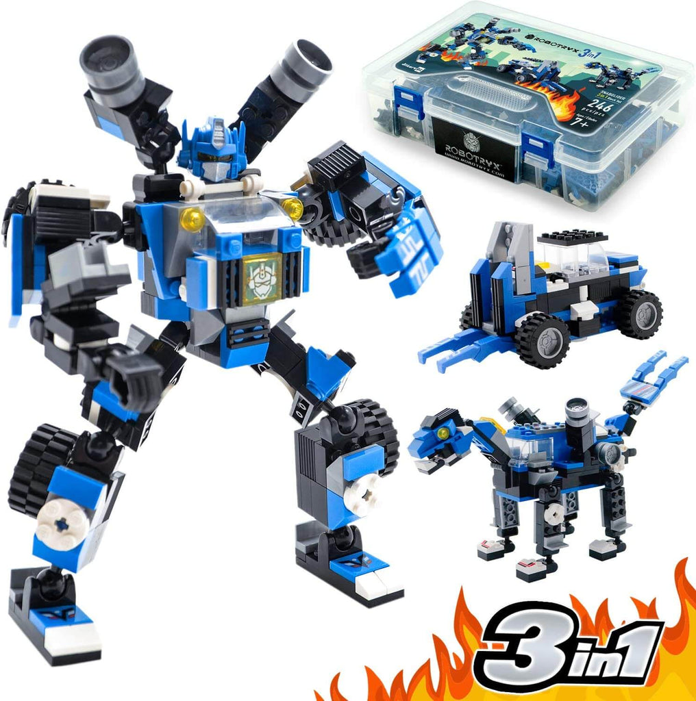 Robot Building Toy, STEM Learning Building Blocks Set (SNABGLIDER)