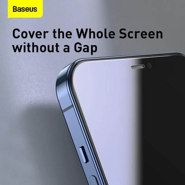 Baseus Screen Protector For iPhone 12 Pro Max 0.3mm (2 Pieces) - Neshtary نشتري