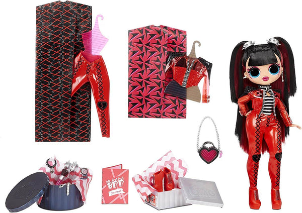 LOL Surprise OMG Spicy Babe Fashion Doll - Dress Up Doll Set with 20 Surprises for Girls