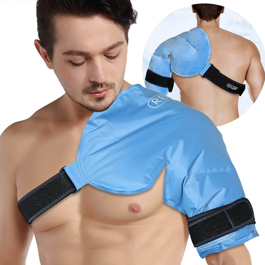 Hot and Cold Gel Packs for Shoulder Pain Relief