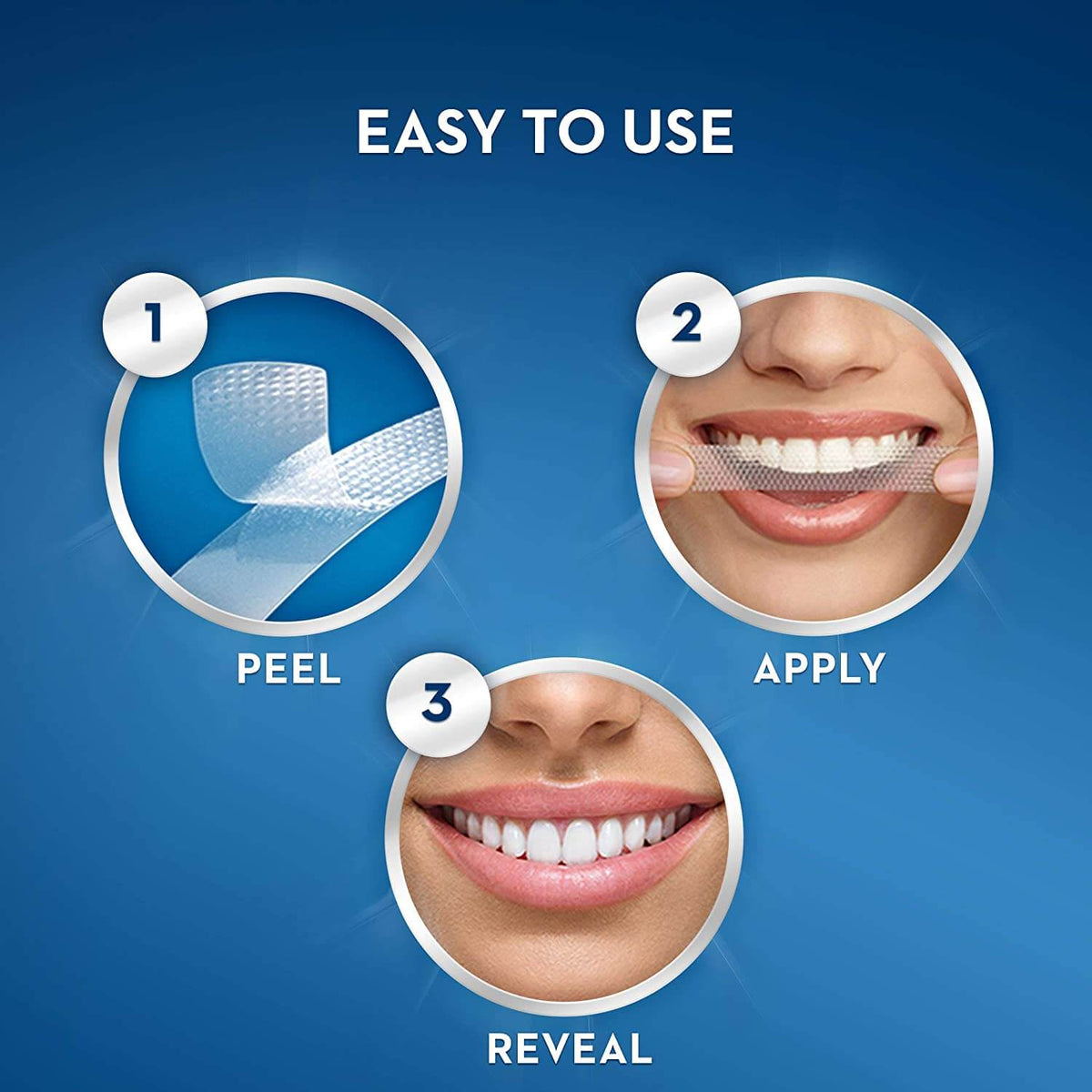لصقات تبييض كرست ثلاثية الابعاد (Vivid Plus)