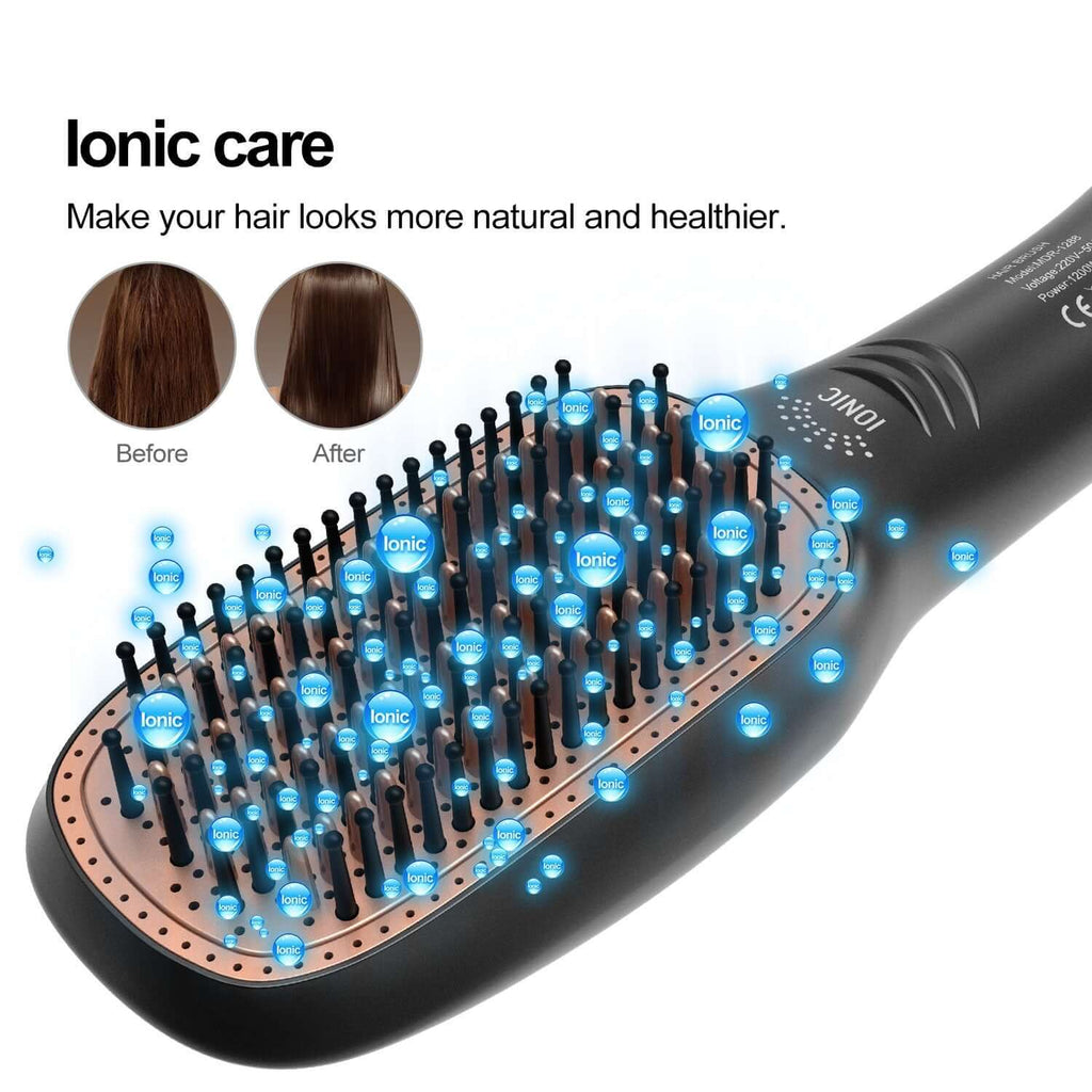 Hair Straightening Best Hair Brush Dryer For Kinky Hair Hot Brush