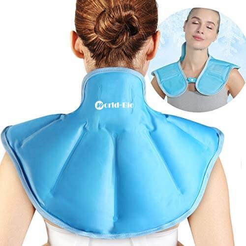 Hot and Cold Gel Packs for Neck and Shoulder Pain Relief